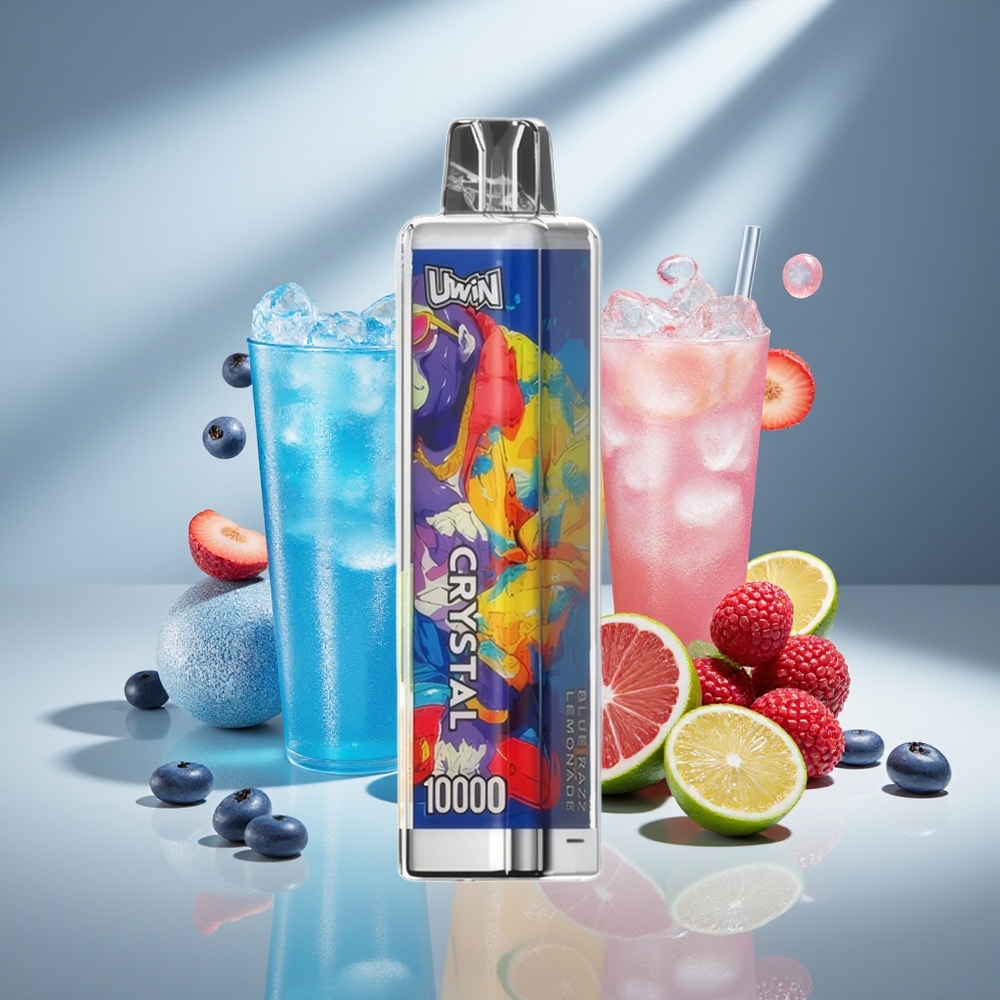 Uwin Crystal 10000 Голубая Малина Лимонад с RGB